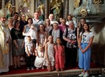 Biskup Mrzljak krstio je Sandru, osmo dijete u obitelji Sekačić